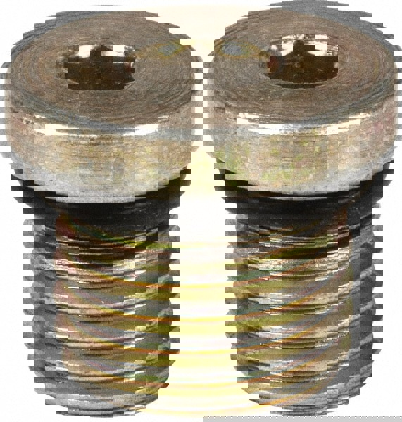 Industrial Pipe Hex Socket Plug: 1/4